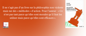 Lire la suite à propos de l’article La lutte nonviolente: Pratiques pour le XXIe siècle. GENE SHARP