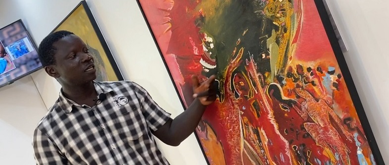 Lire la suite à propos de l’article LE CARRÉ DES ARTISTES AVEC LANDING DIÉMÉ ‘’ATOUKA’’