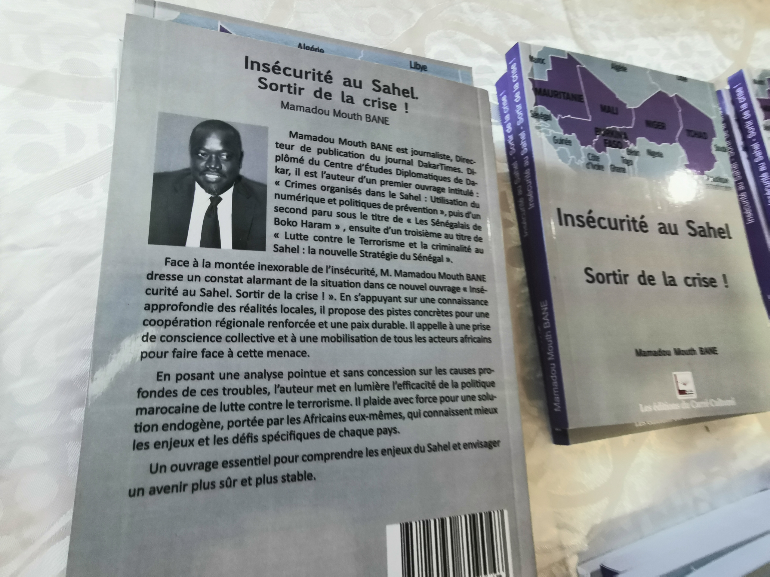 Lire la suite à propos de l’article Terrorisme au Sahel : Mamadou Mouth Bane de retour avec un nouvel ouvrage